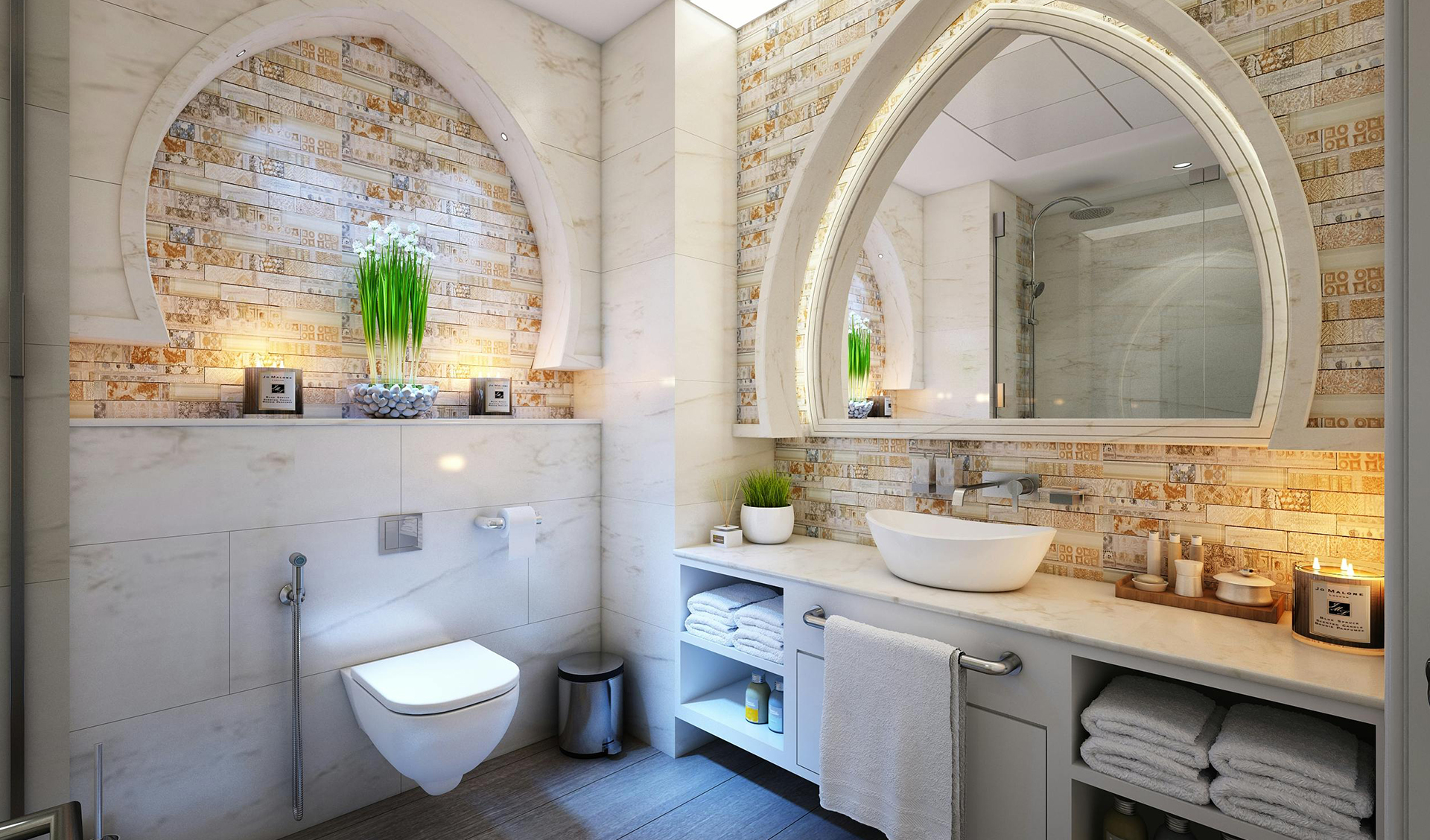 anahtar teslim banyo dekorasyonu